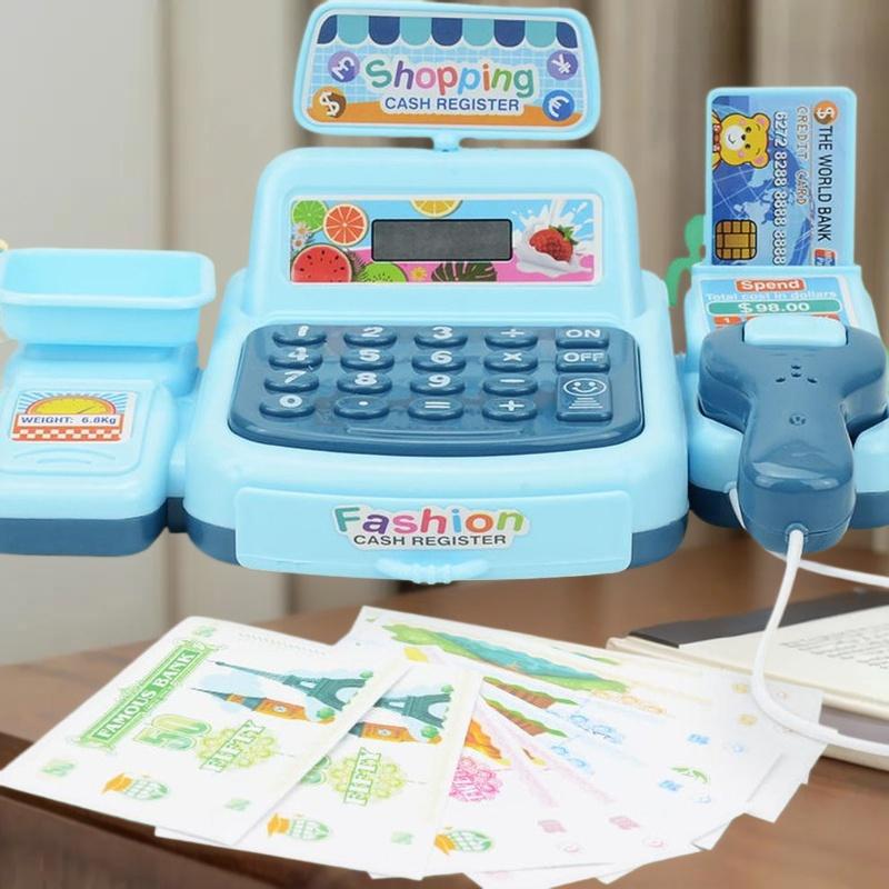 Toy Cash Register - 1 Conjunto de Brinquedo de Caixa