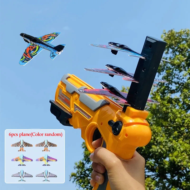 Catapult Launcher Toy - Avião lançador bolha catapulta com 6