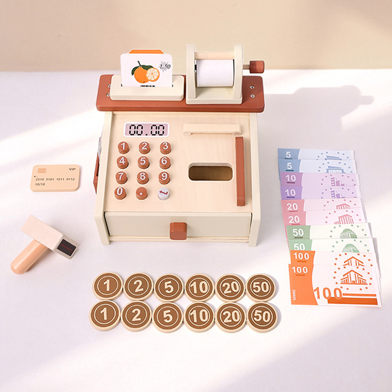 Toy Cash Register - Brinquedo de Caixa Registradora Digital para