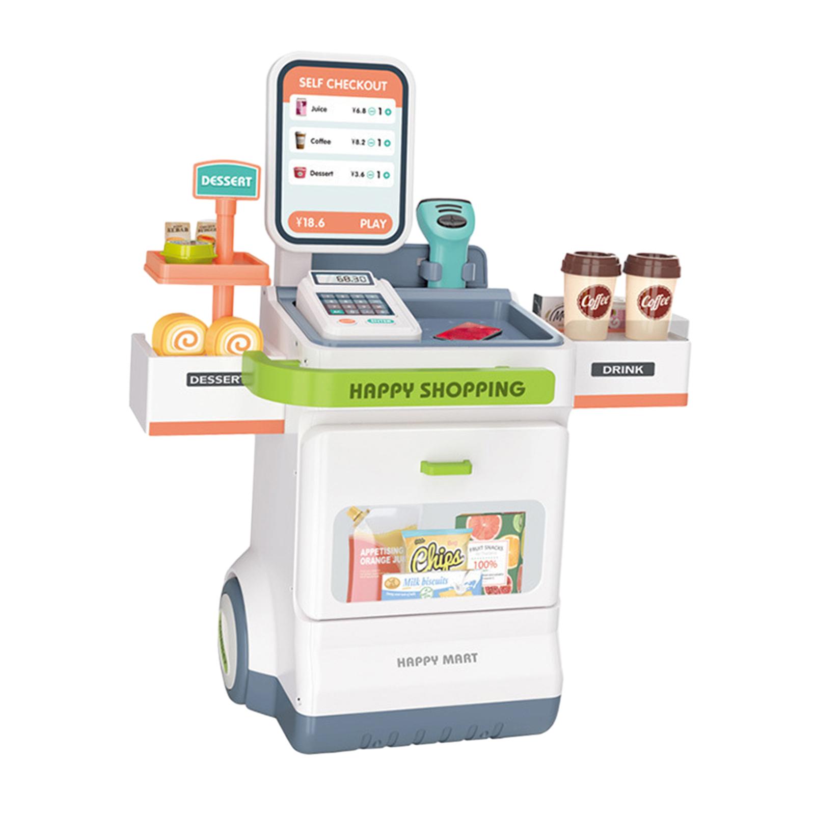 Toy Cash Register - Brinquedo de Supermercado de Simulação para