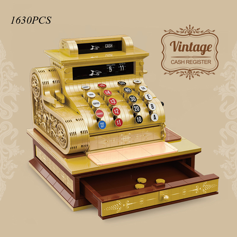 Criativo clássico vintage retr - Toy Cash Register avaliação e preço