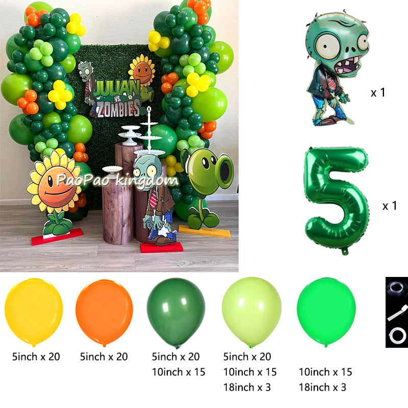 Plantas vs. Z-zumbis balões jo - Kids Zombie Toys avaliação e preço