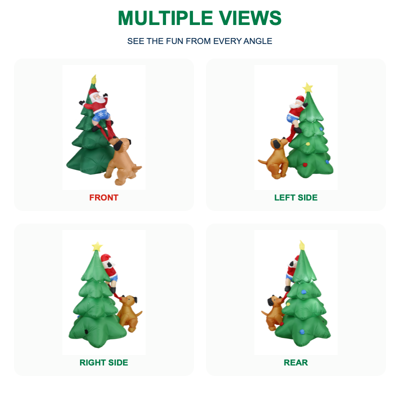 Cachorro inflável de Natal de  - Kids Yard Toys avaliação e preço