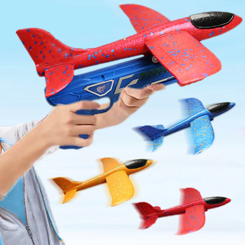 Avião de espuma lançador epp b - Catapult Launcher Toy avaliação e preço