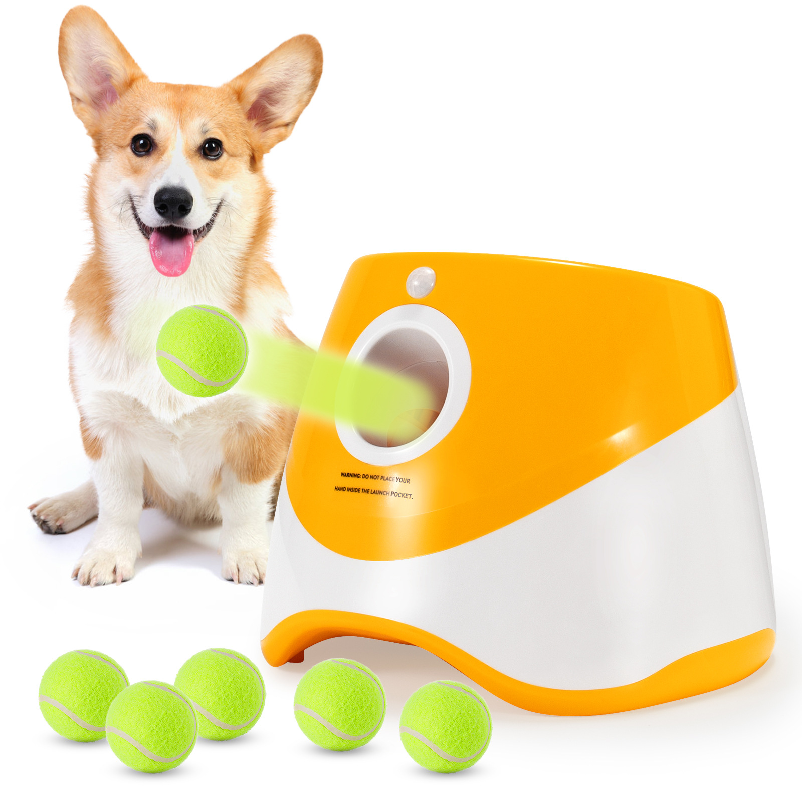 Lançador de bola automático re - Catapult Launcher Toy avaliação e preço