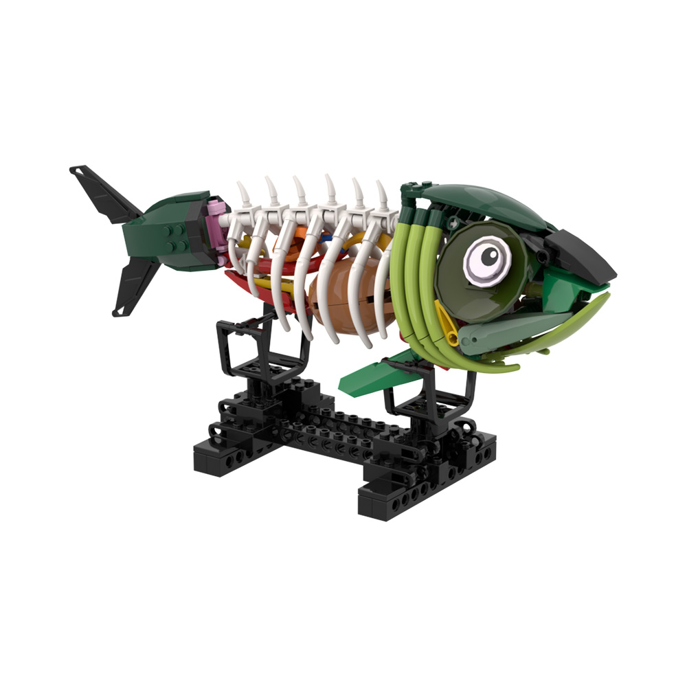 Blocos de Montar Modelo Peixe  - Kids Zombie Toys avaliação e preço